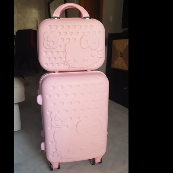 HELLO KITTY LUGGAGE SET - Picture 3 of 4